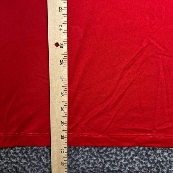 Nike Dri-Fit Shirt Men Large Red Atlanta Braves MLB Short Sleeve Crew Neck New L - Picture 5 of 8